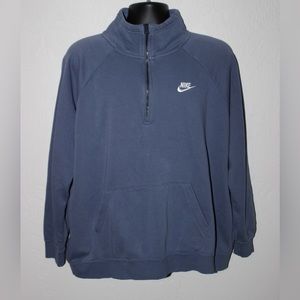 Men’s Nike Quarter Zip Funnel Neck Jacket Size XXL